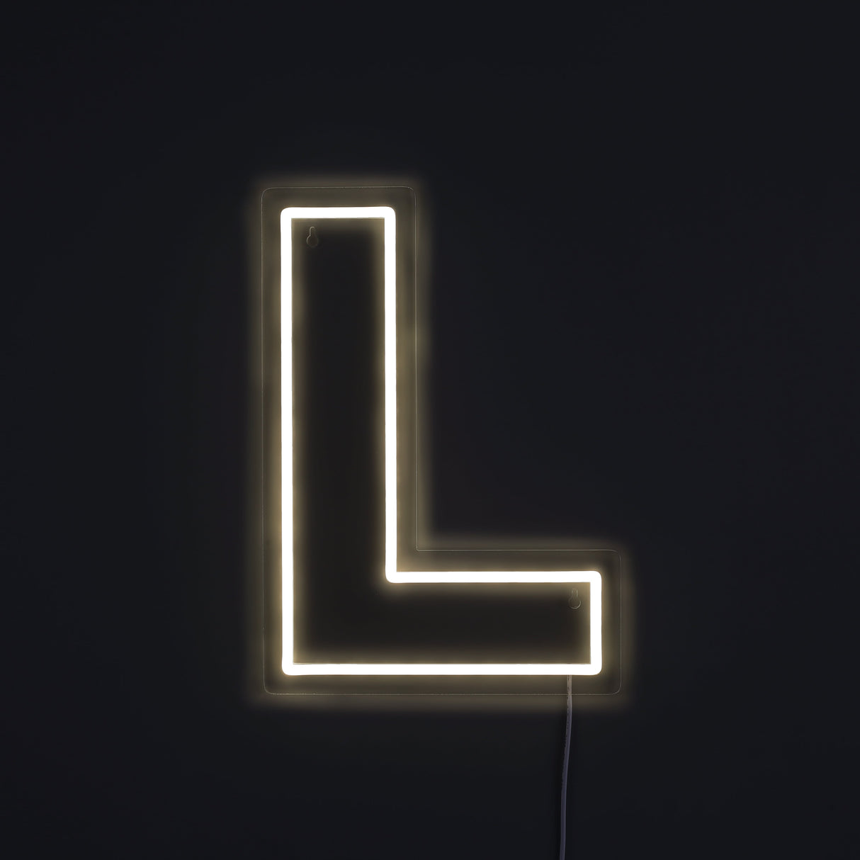 Letter L Neon Wandlamp