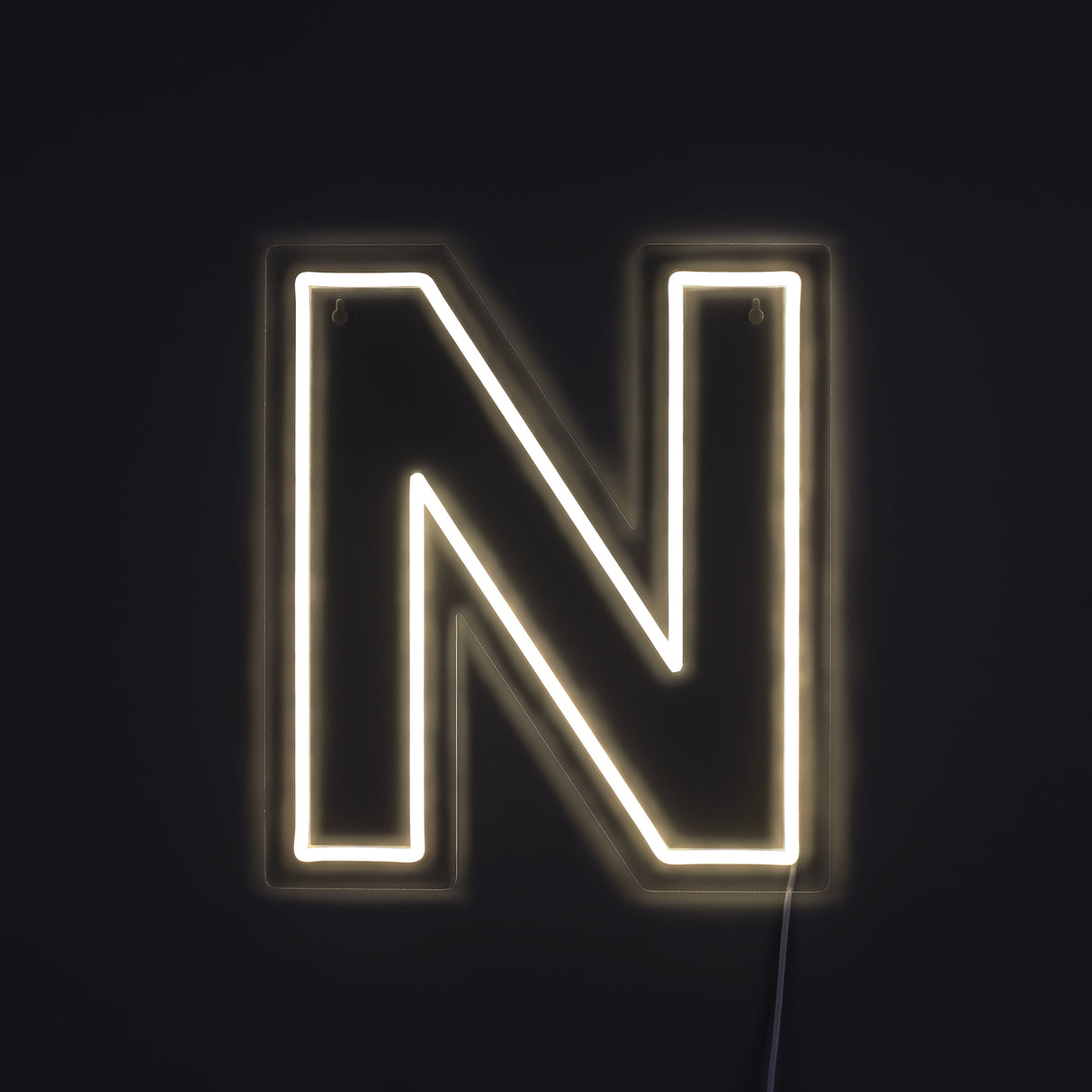 Letter N Neon Wandlamp
