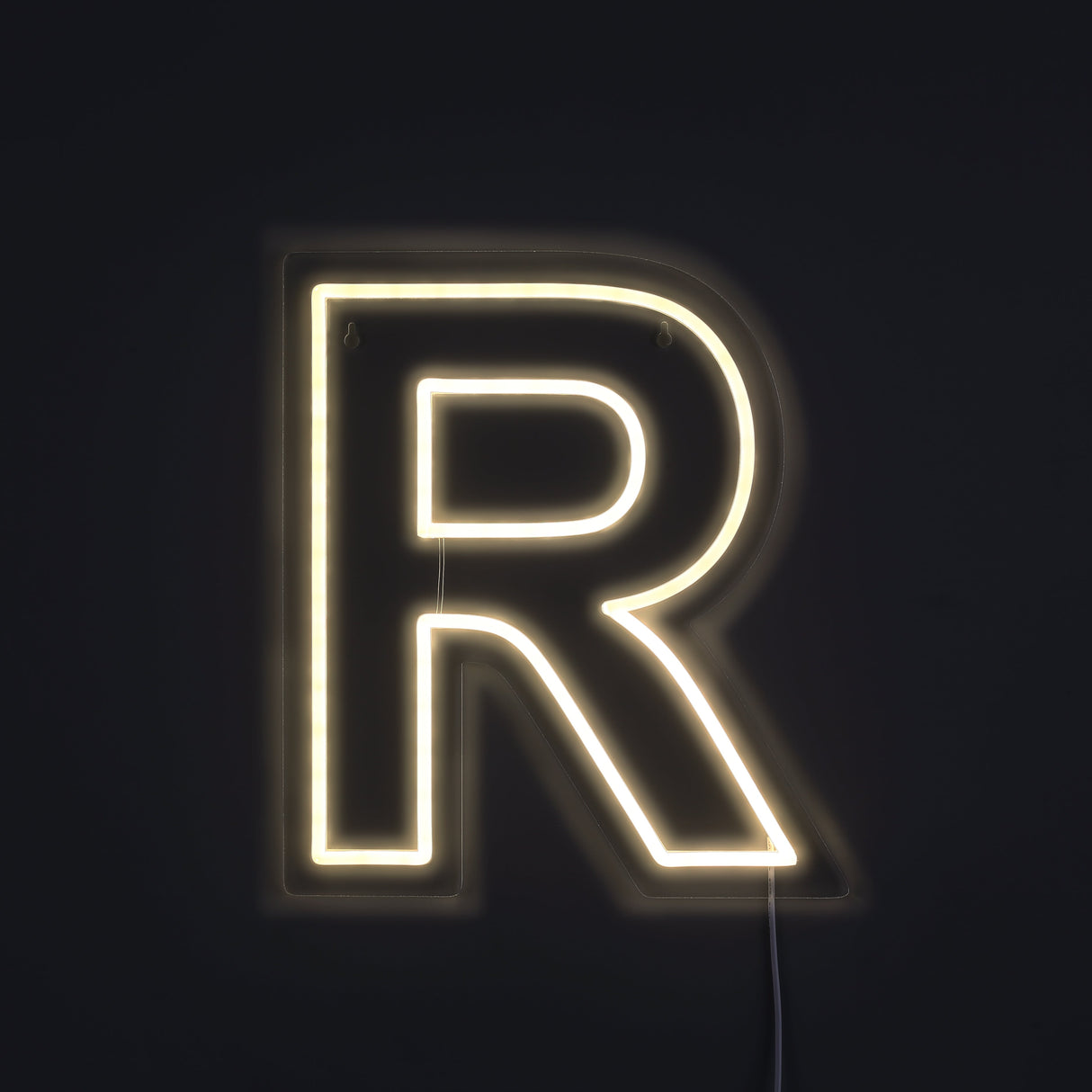 Letter R Neon Wandlamp
