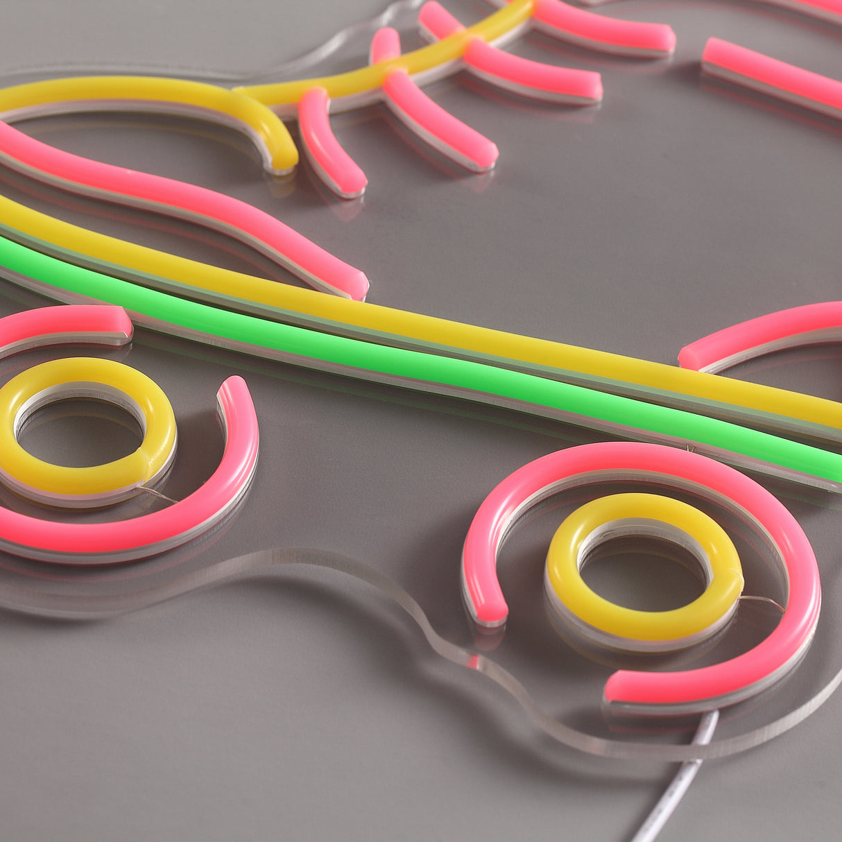 Roller Skates Neon Vägglampa-Lampconcept.se