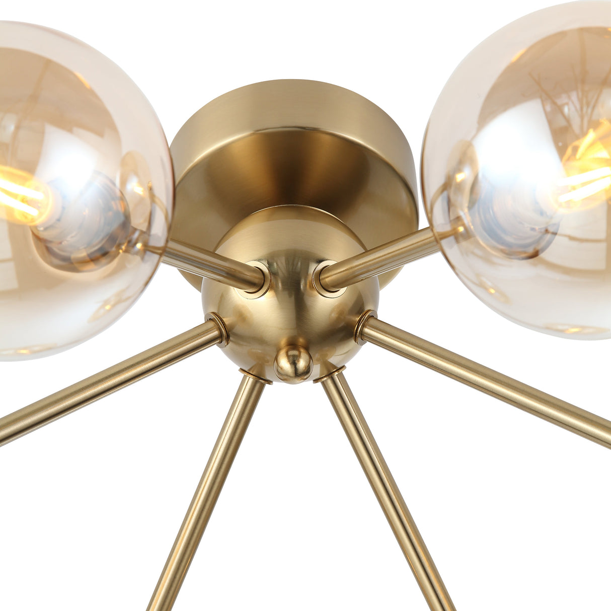 Lugano Plafondlamp Ø51 Amber