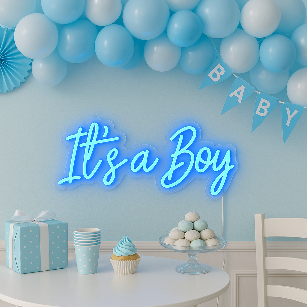 Its a Boy Neon Wandlamp