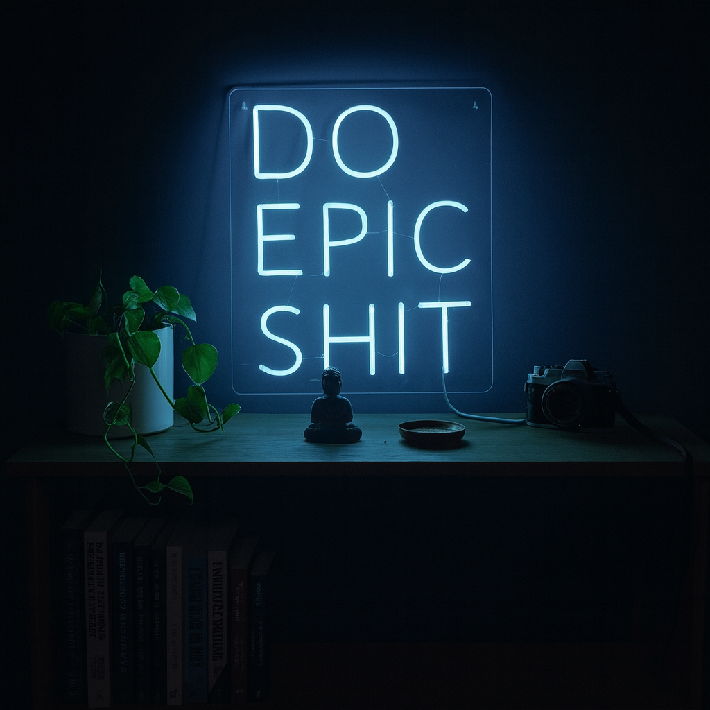 Do Epic Shit Neon Wandlamp
