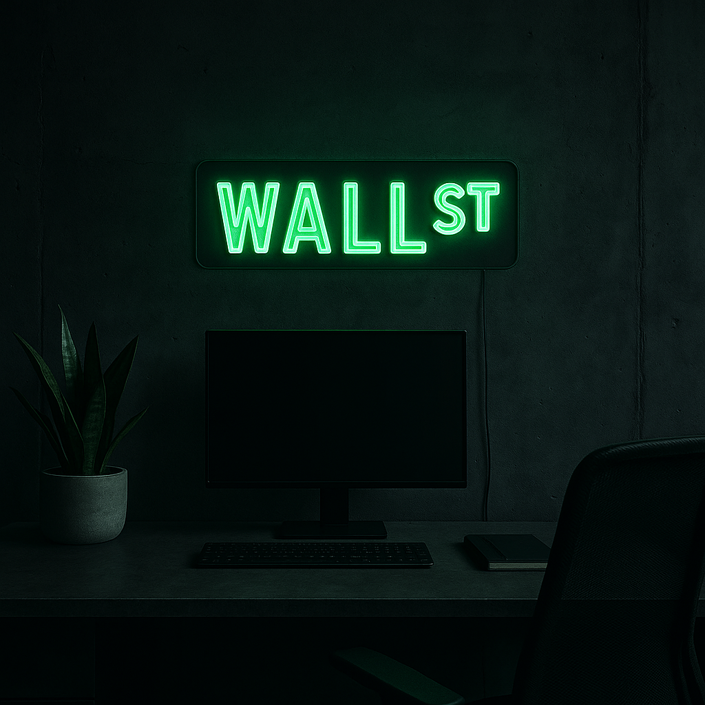 Wallstreet Neon Vägglampa