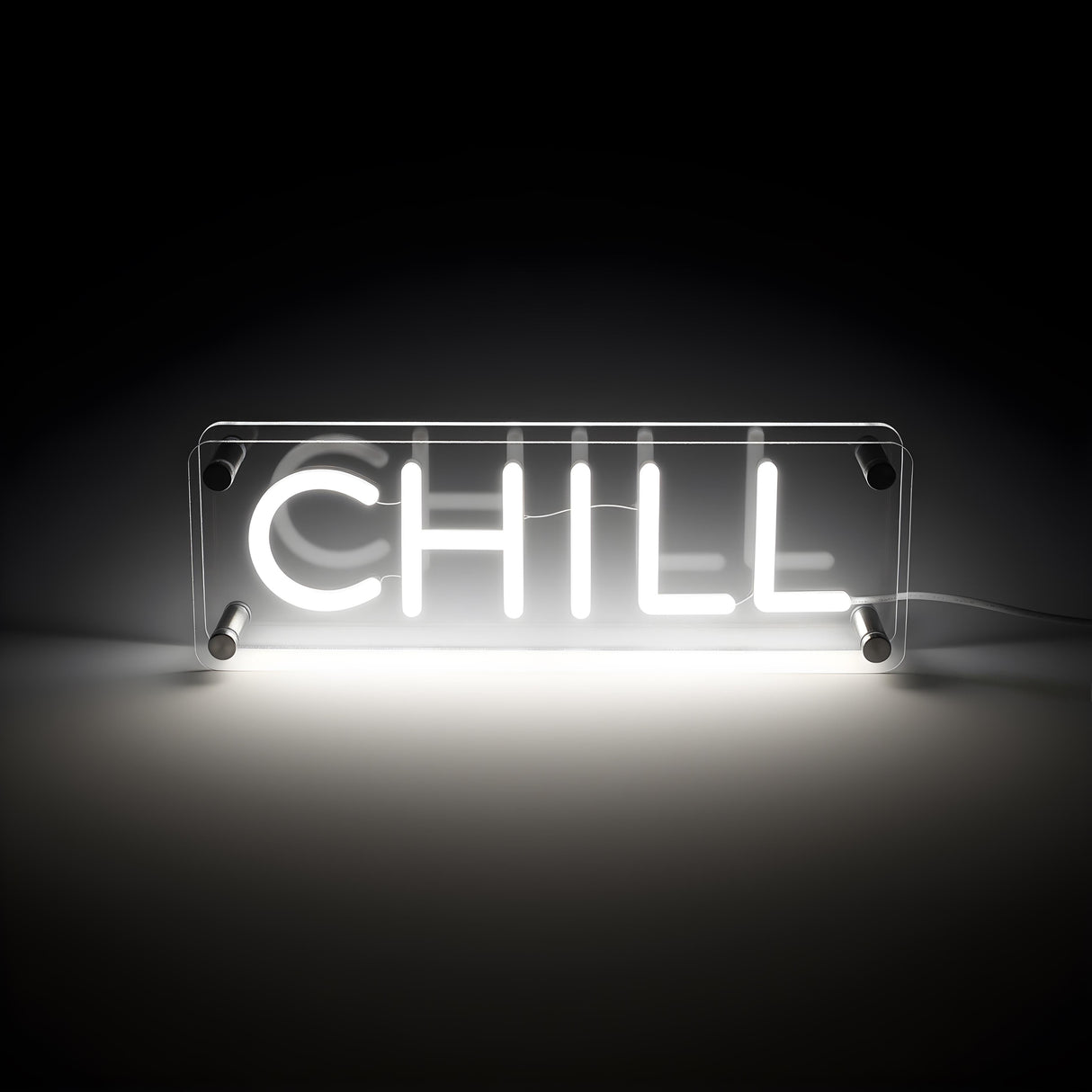 Chill LED Neon Box Tafellamp