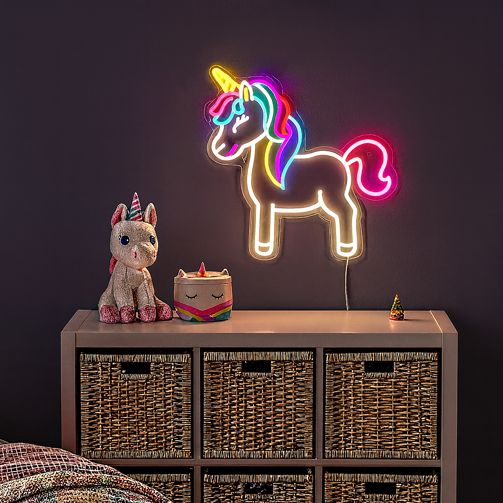 Unicorn Mama Neon Wandlamp