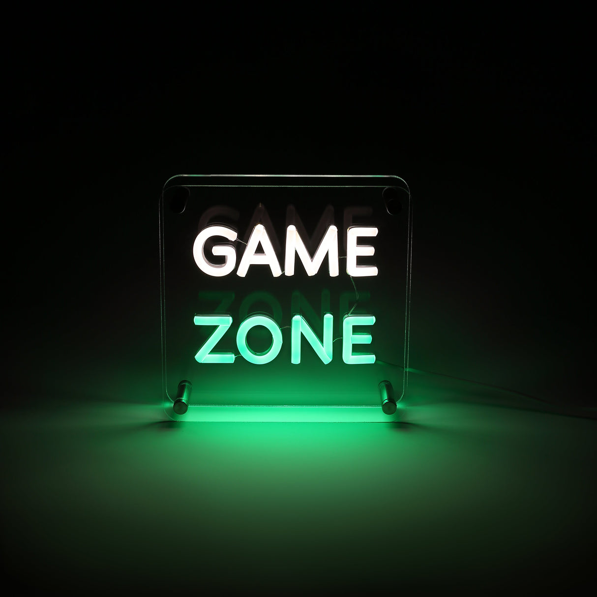 Game Zone LED Neon Box Tafellamp