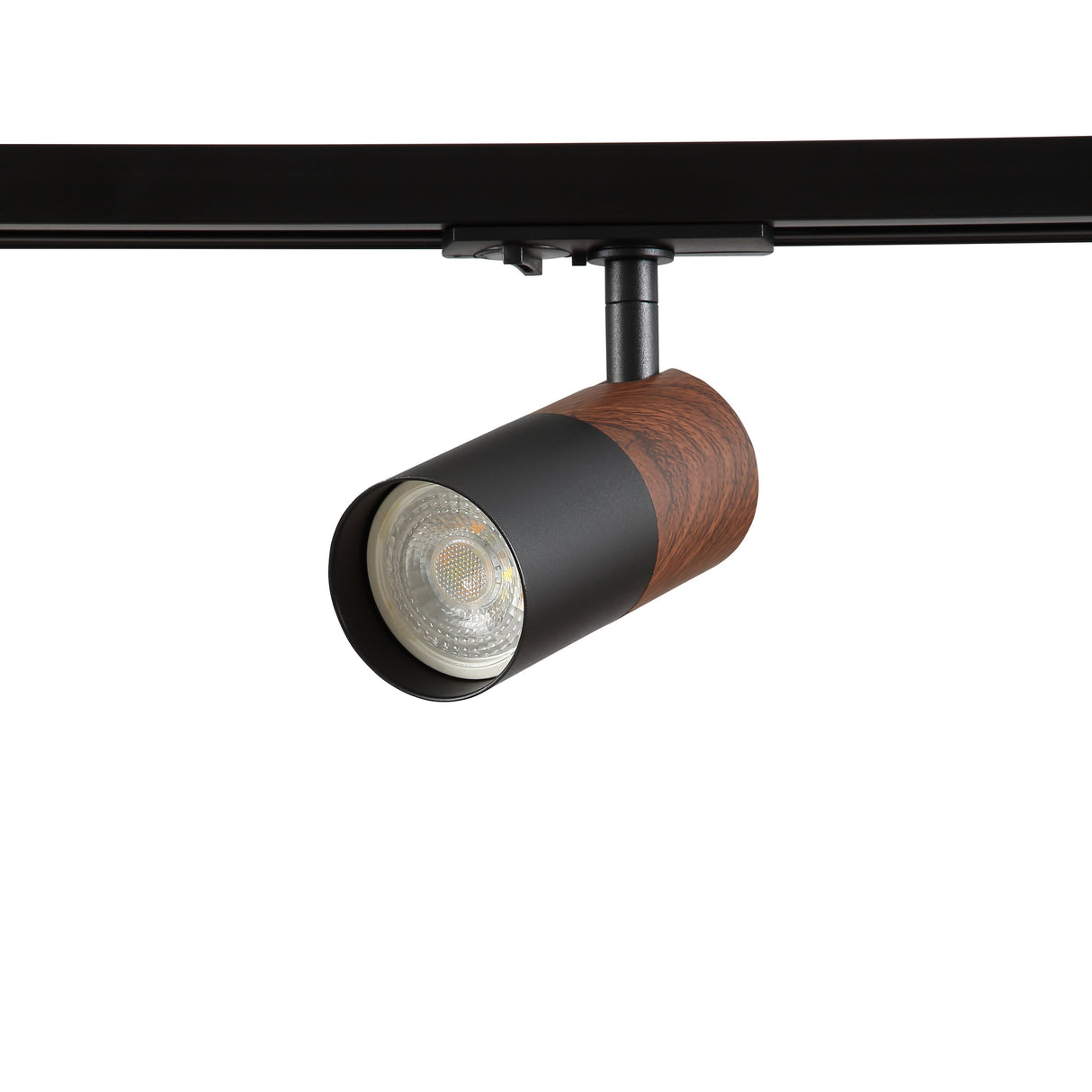 Noda Railspot GU10 Zwart/Houtlook