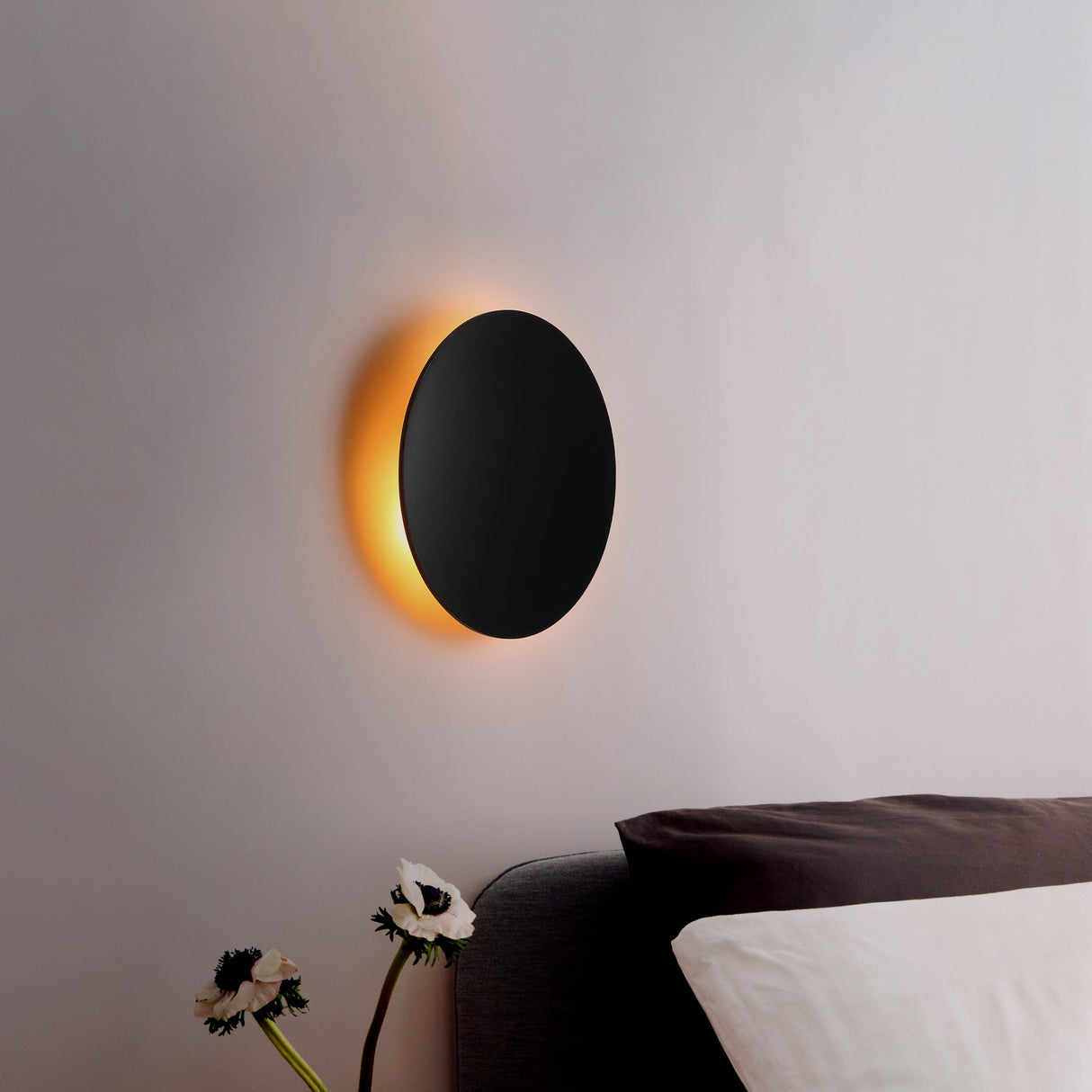 Lori Wandlamp Ø20 Zwart