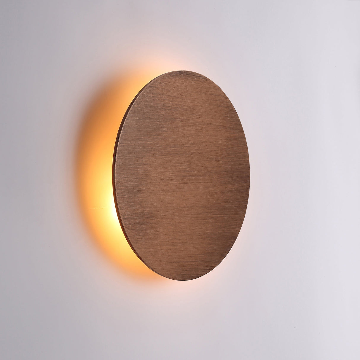 Lori Wandlamp Ø30 Geborsteld Koper