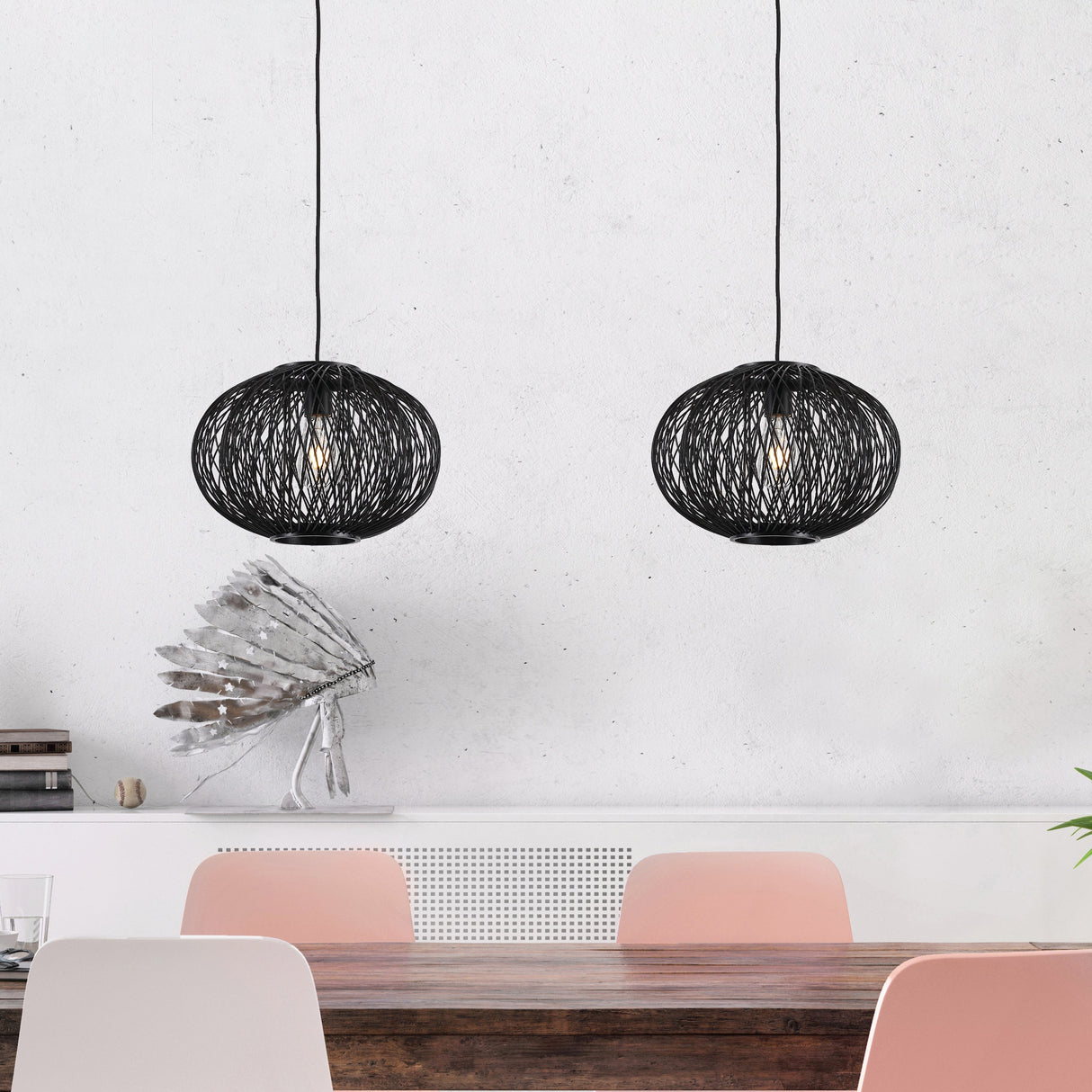 Valence Hanglamp Ø35 Zwart