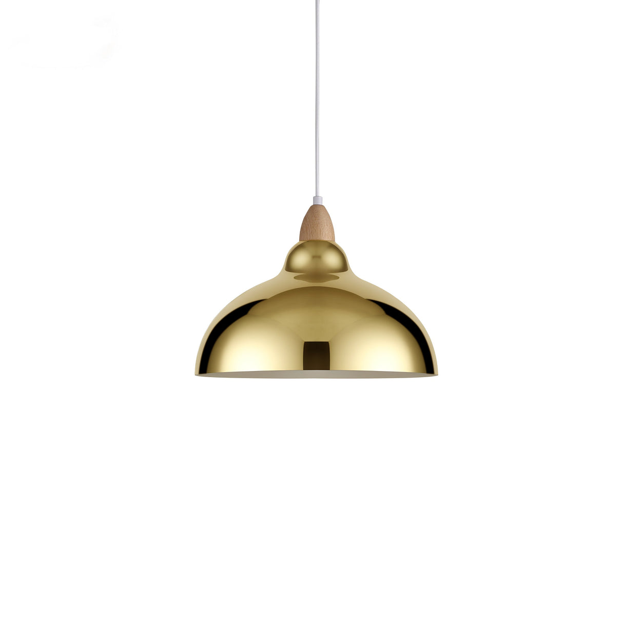 Oak Hanglamp Ø35 Glanzend Messing