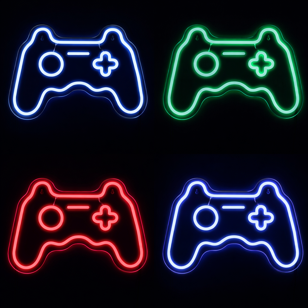 Joystick Neonskilt - TEST VARIANT