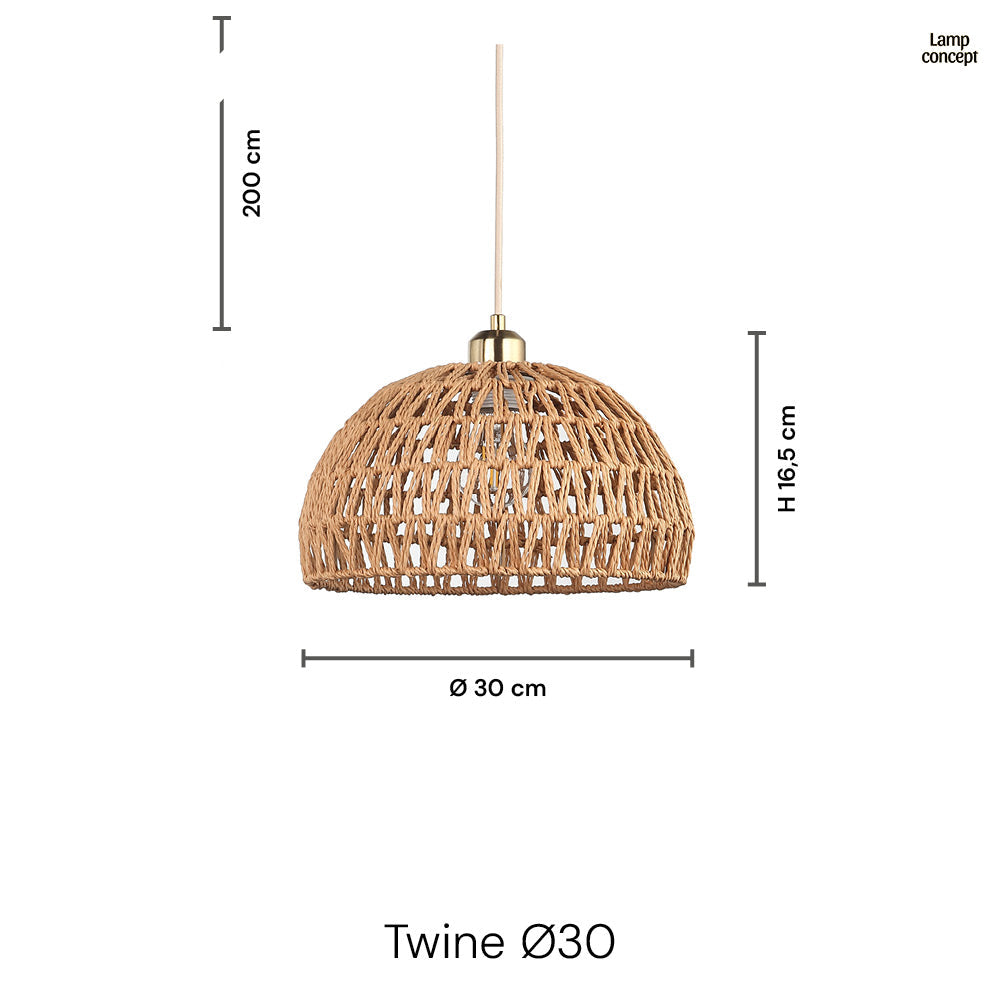 Twine Hanglamp Ø30