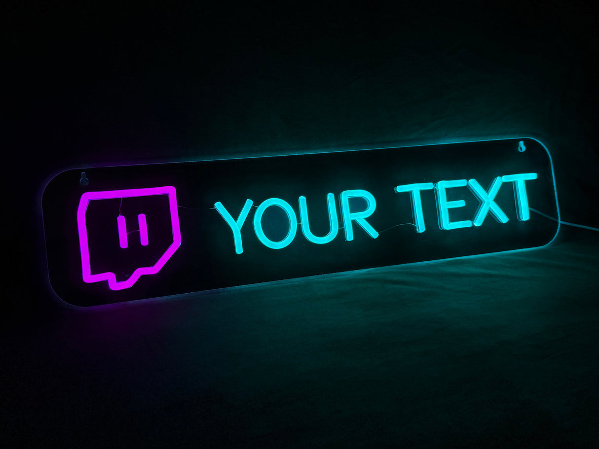 Custom Neon TWITCH