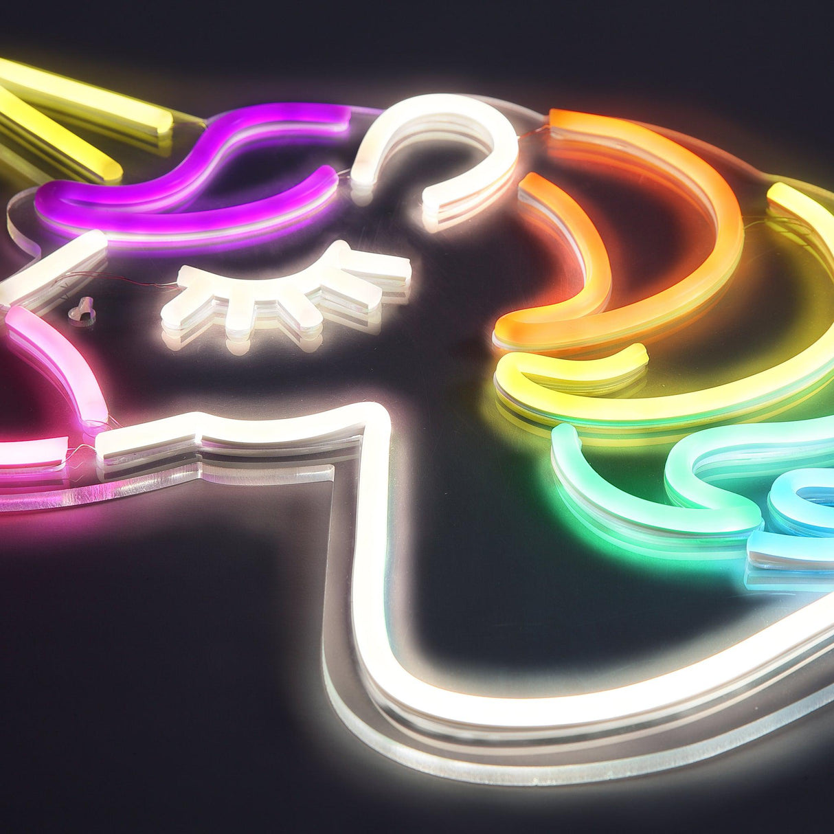 Unicorn Neon Vägglampa-Lampconcept.se