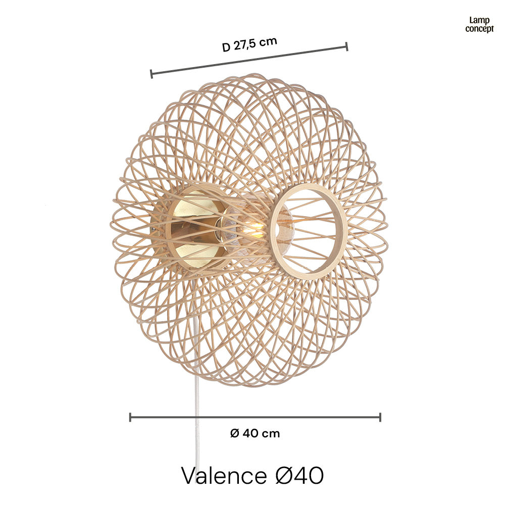 Valence Wandlamp Ø40