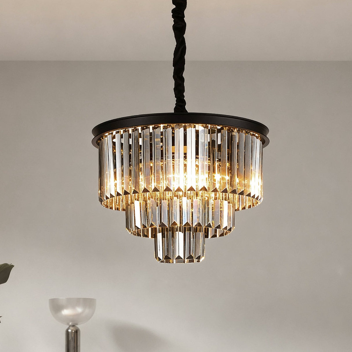 Santorini Kroonluchter Ø40 Smoke