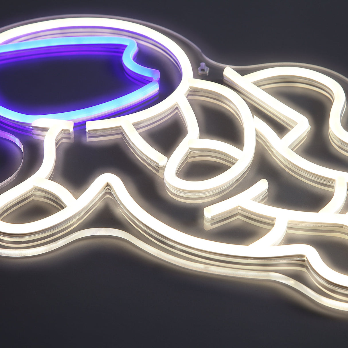 Astronaut Neon Vägglampa-Lampconcept.se