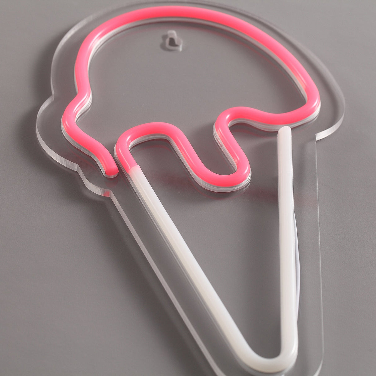 Ice Cream Neon Vägglampa-Lampconcept.se