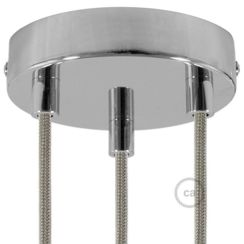 Takkopp Til 3 Ø12 Klar Krom-Lampconcept.se