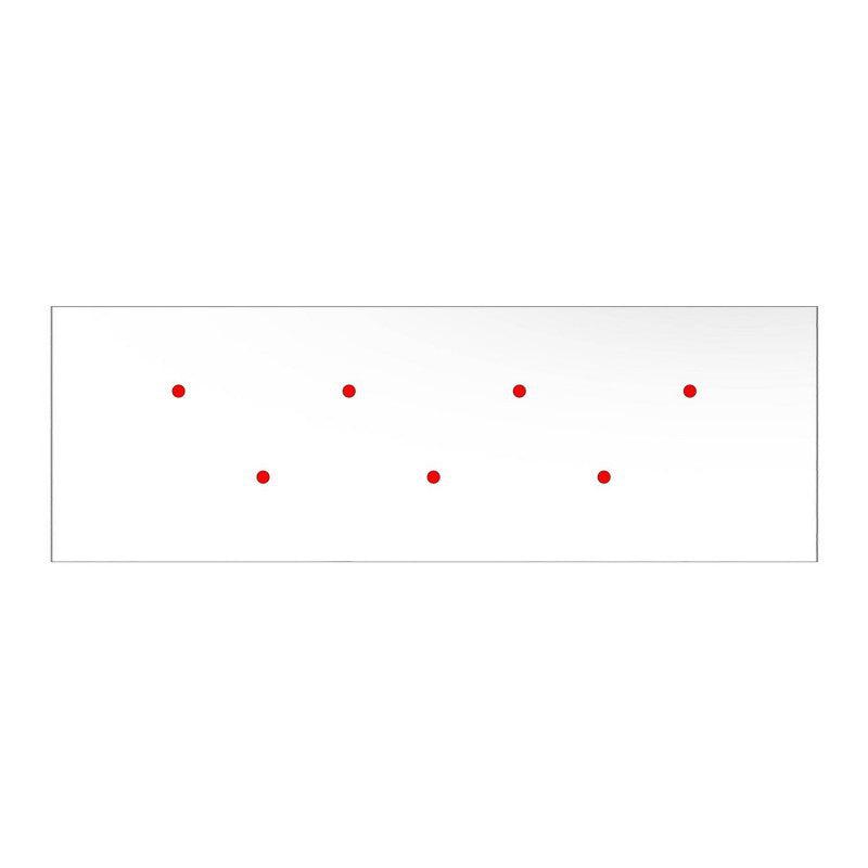 Takkop XL För 7 Lampor Vit-Lampconcept.se