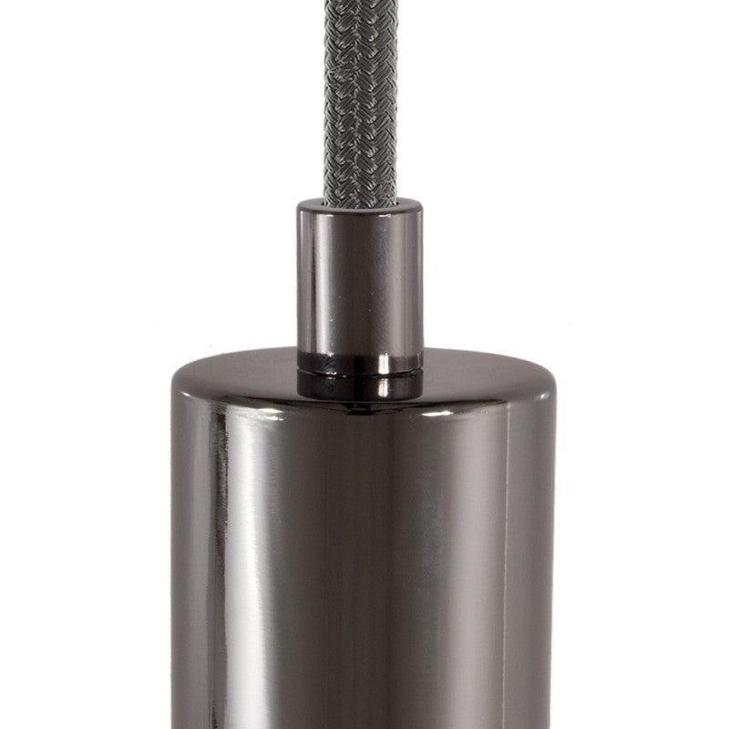 Cylinder Kabelklämma Klar Svart-Lampconcept.se