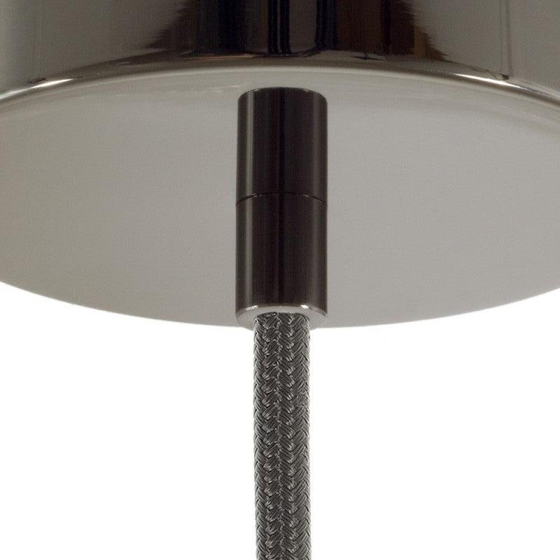 Cylinder Kabelklämma Klar Svart-Lampconcept.se