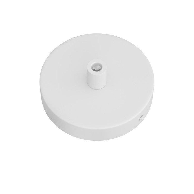 Minirosett För En Lampa Ø8.3 Vit-Lampconcept.se