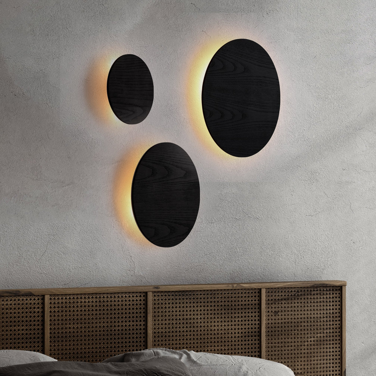 Lori Wandlamp Ø40 Holder Hout