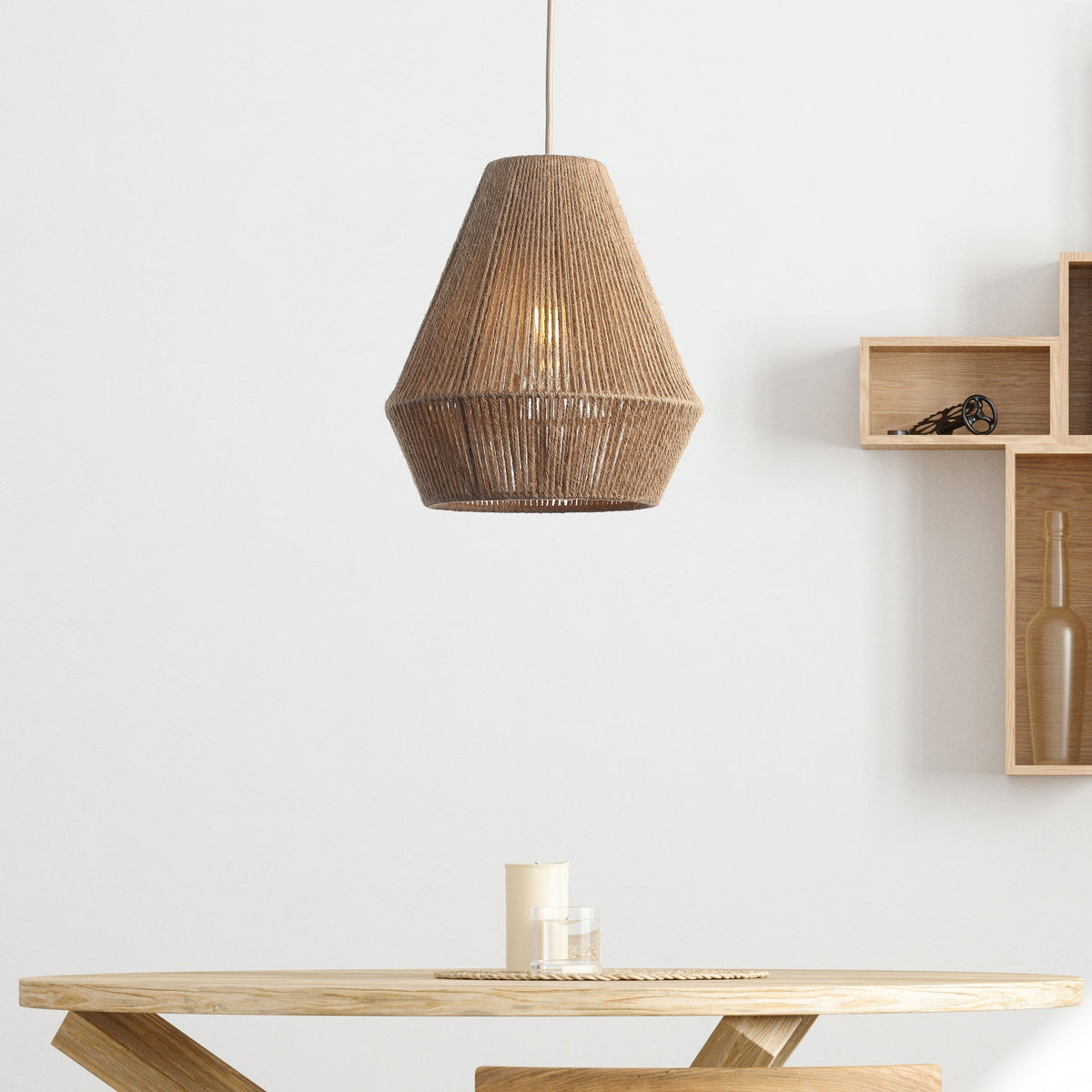 Chez Taklampa Ø25 Jute-Lampconcept.se