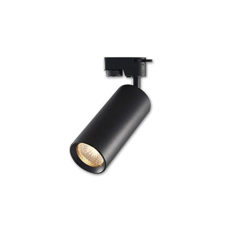 Rälsspot GU10 1-fas Svart 6cm Svart-Lampconcept.se