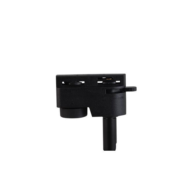 Rälsspot GU10 1-fas Svart 6cm Svart-Lampconcept.se