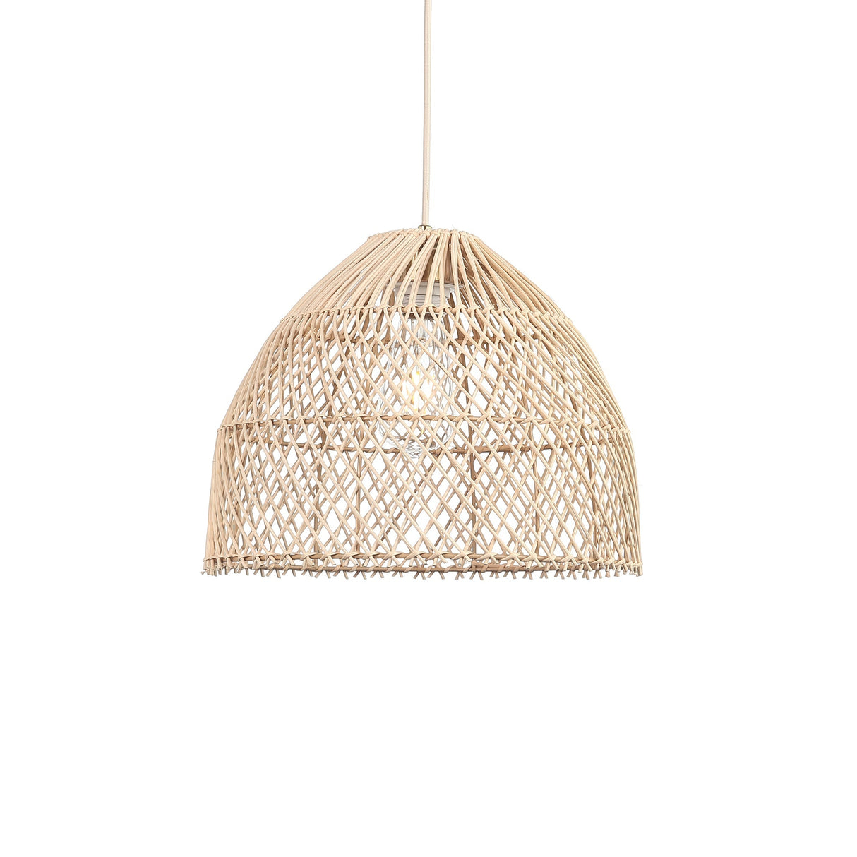 Dome Rattan Taklampa Ø35-Lampconcept.se