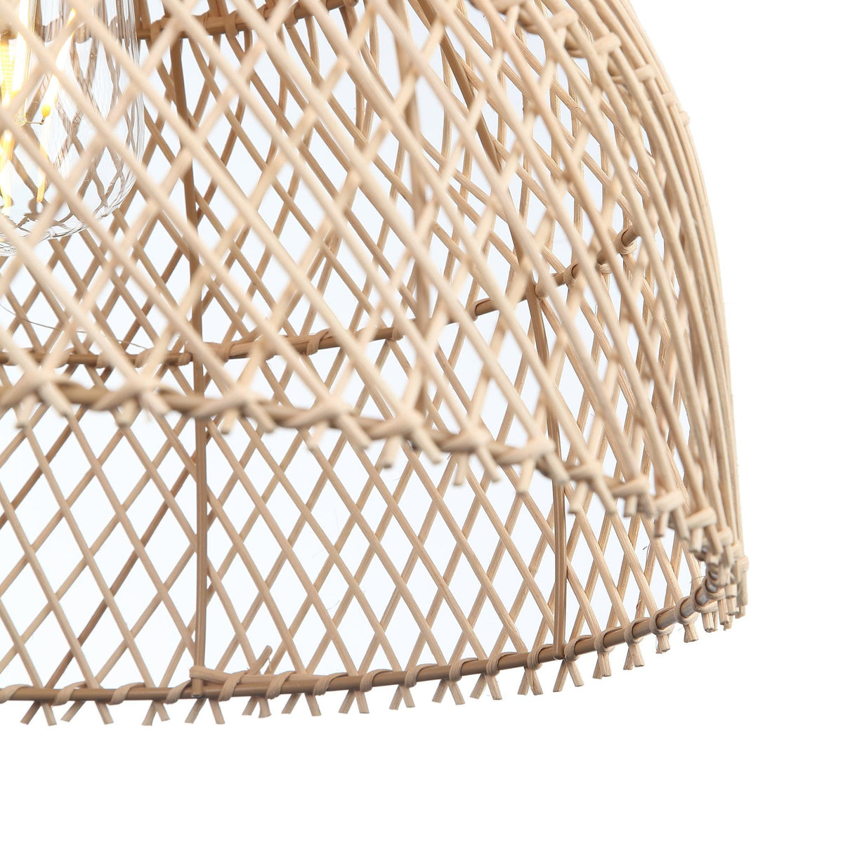 Dome Rattan Taklampa Ø35-Lampconcept.se