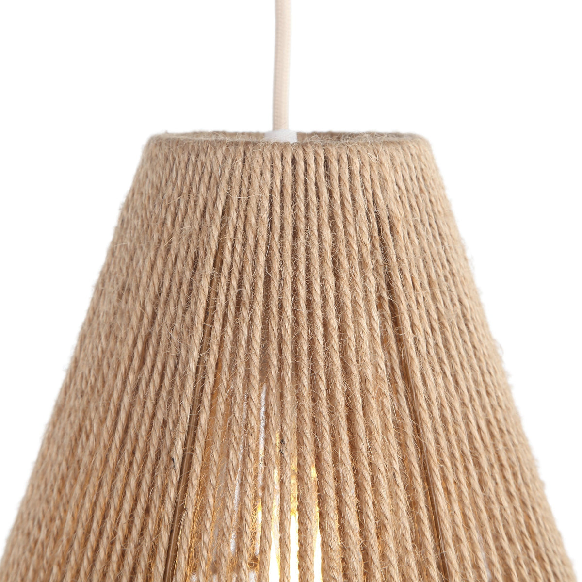 Chez Taklampa Ø21 Jute-Lampconcept.se