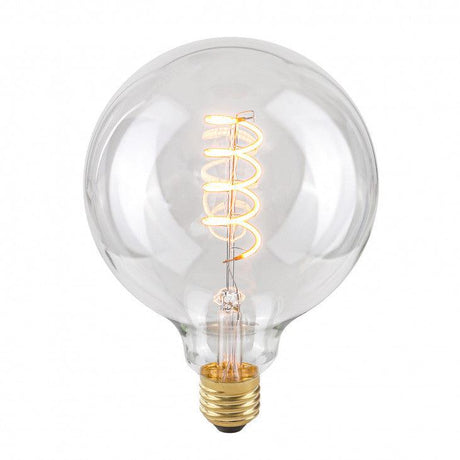 LED E27 G125 Spiral Klar Dimbar-Lampconcept.se