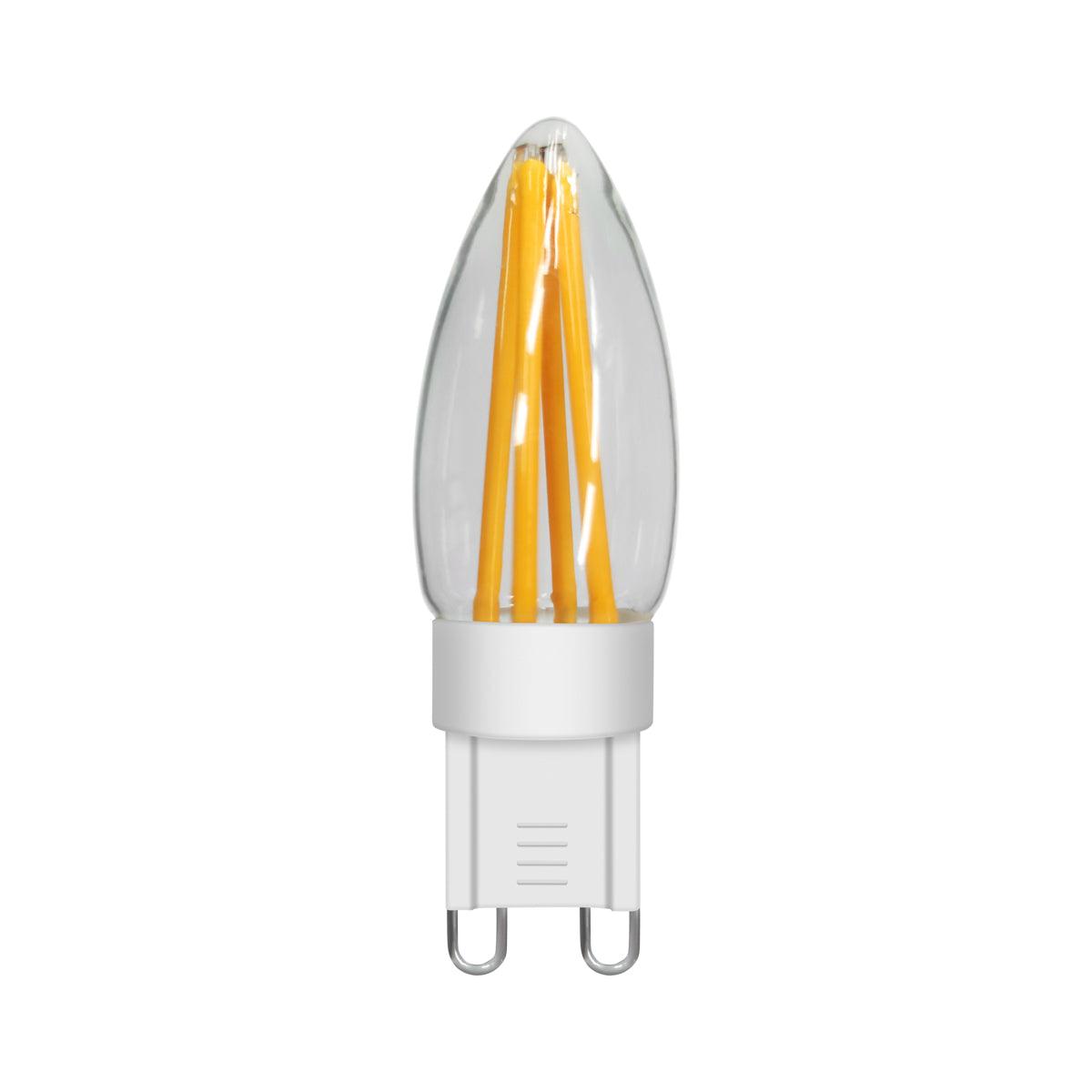 9 x LED G9 Tube Dimbar 3W