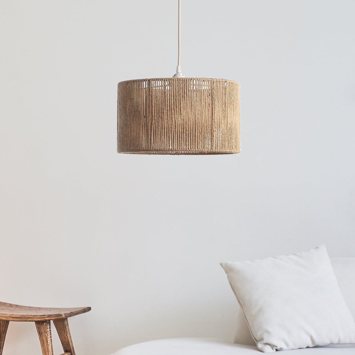 Strings Jute Taklampa Ø40-Lampconcept.se