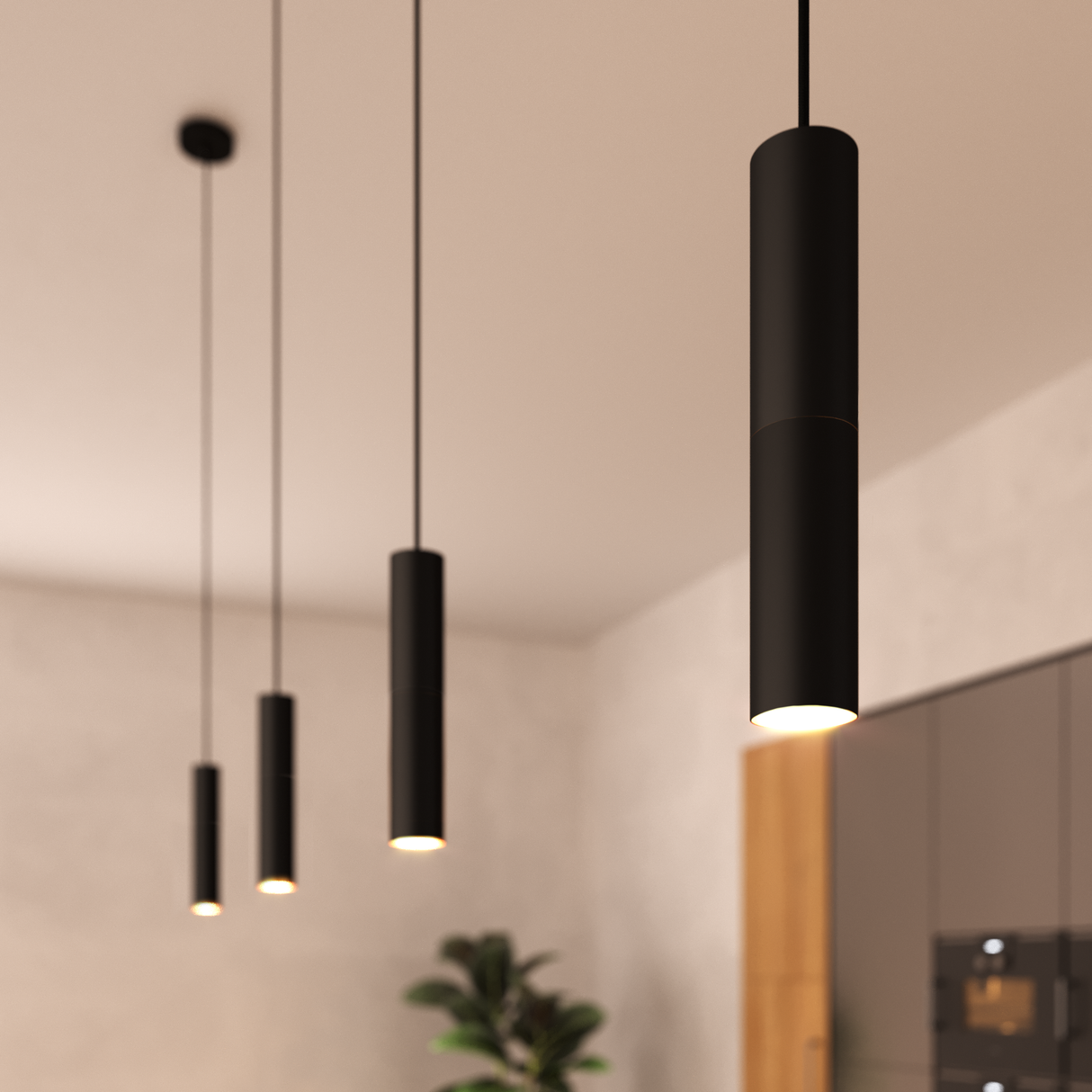 Creative Cables Tube Svart/Svart-Lampconcept.se