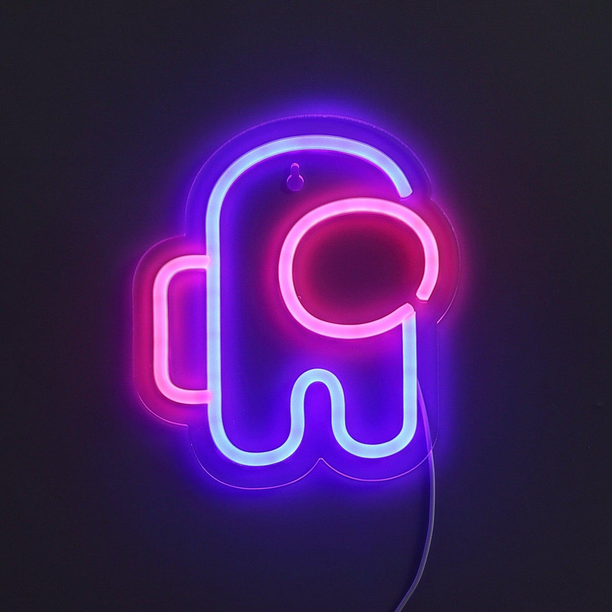 Among us Neon Vägglampa-Lampconcept.se