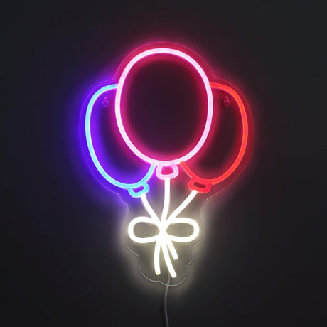 Balloons Neon Vägglampa-Lampconcept.se