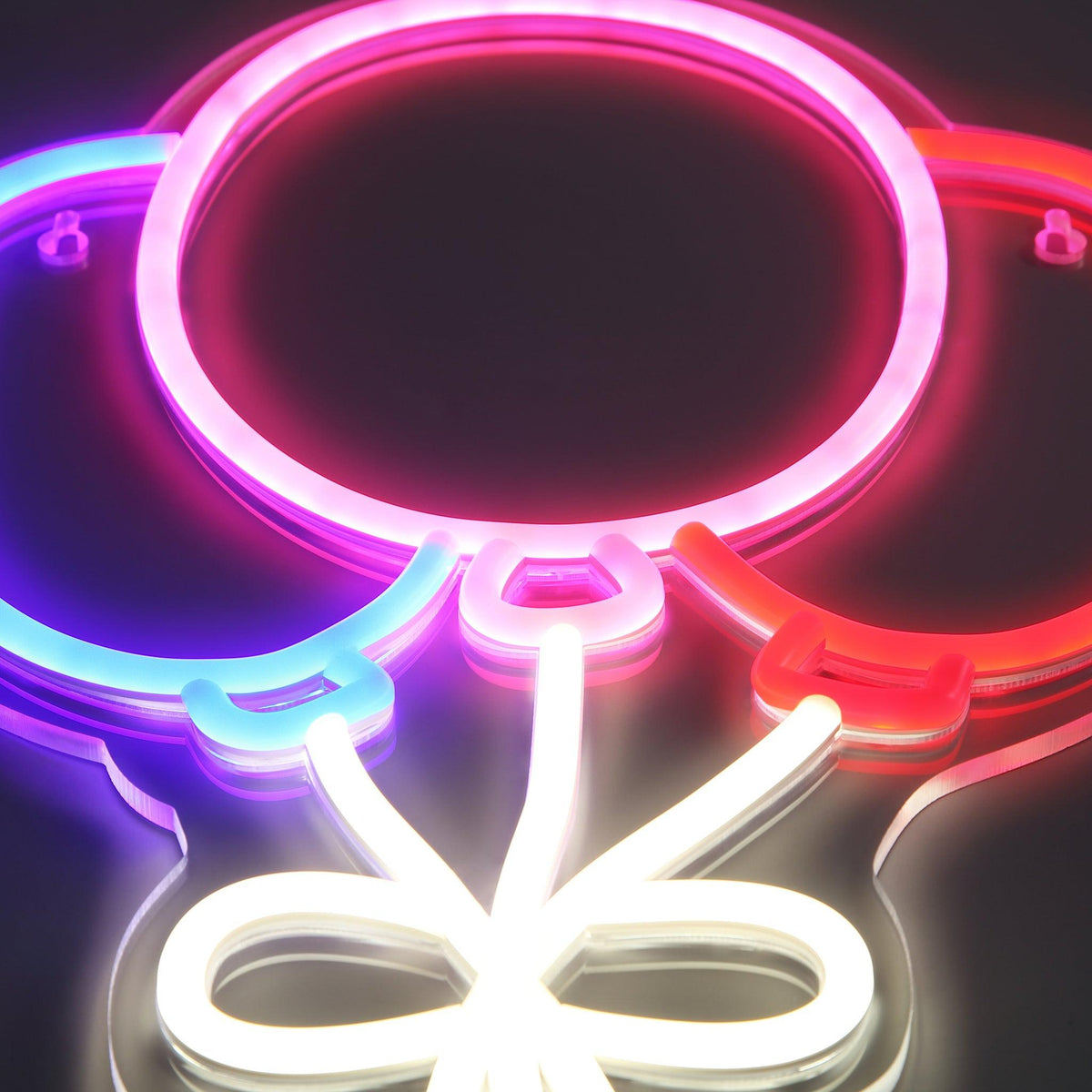 Balloons Neon Vägglampa-Lampconcept.se