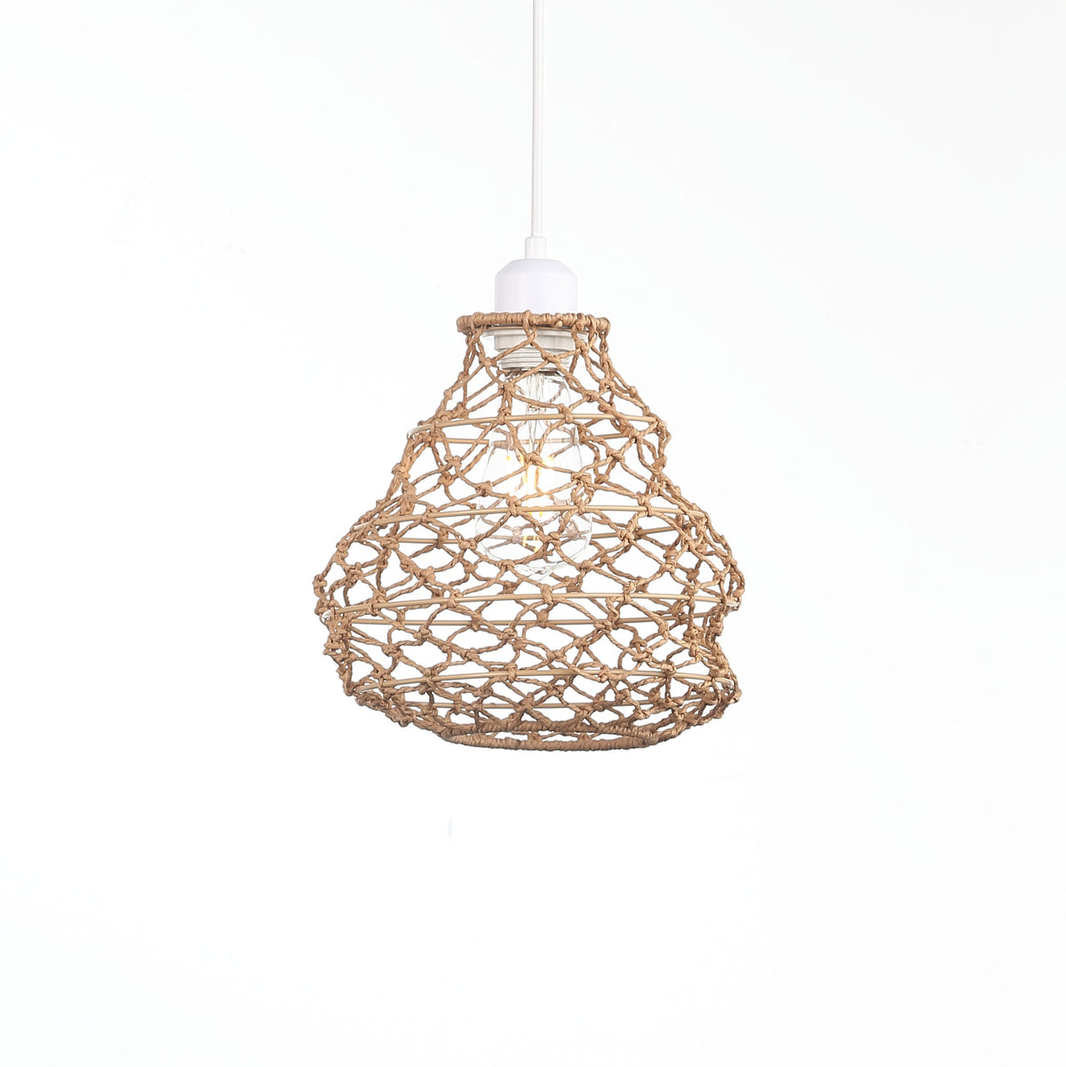 Wavy Taklampa Ø23 Beige-Lampconcept.se
