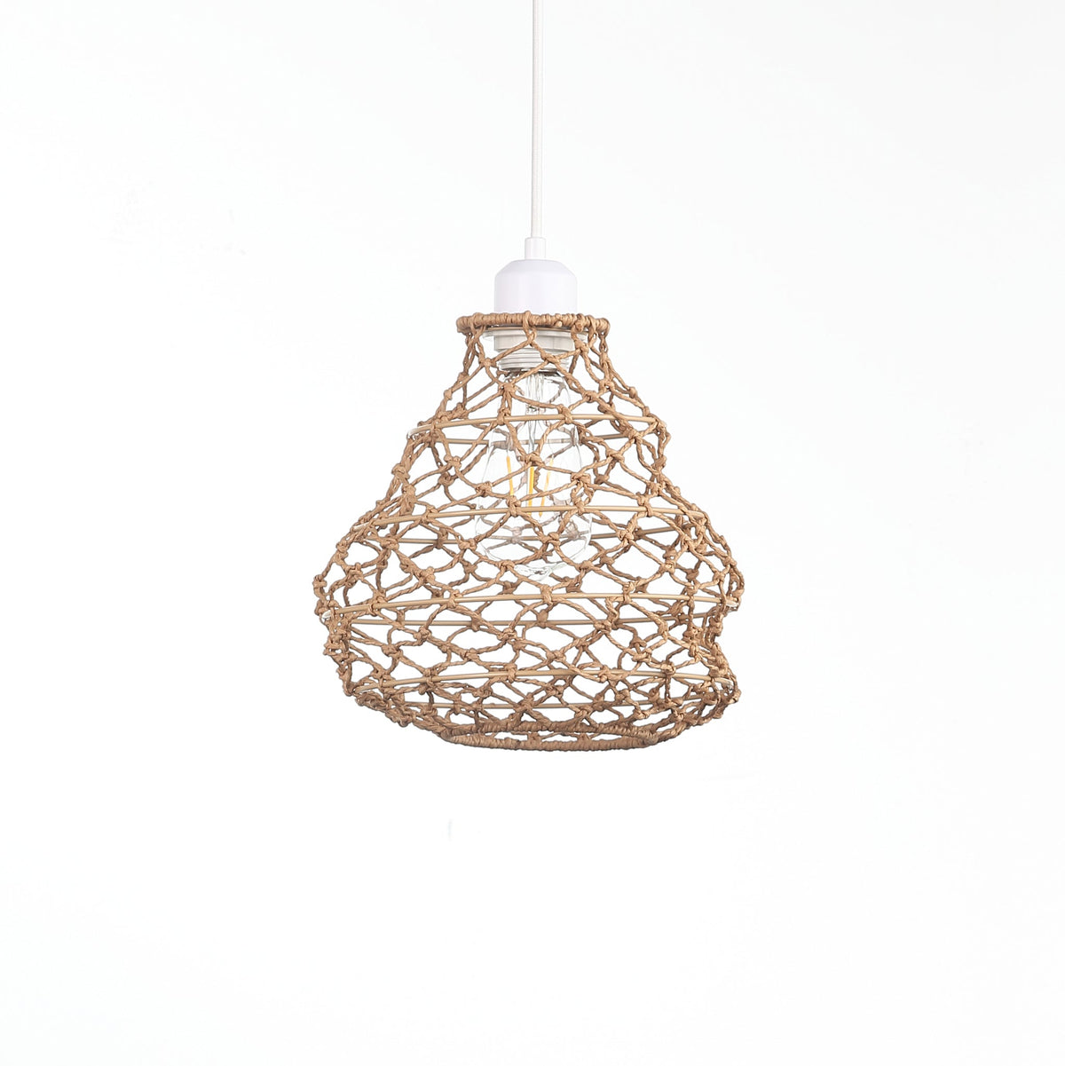 Wavy Taklampa Ø23 Beige-Lampconcept.se
