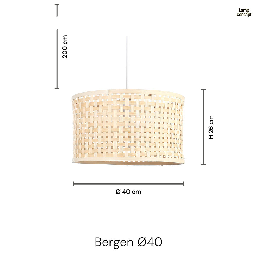 Bergen Hanglamp Ø40