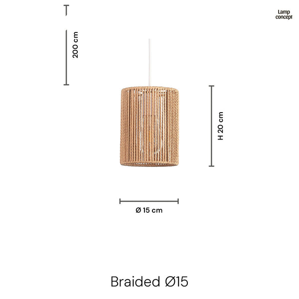 Braided Hanglamp Ø15