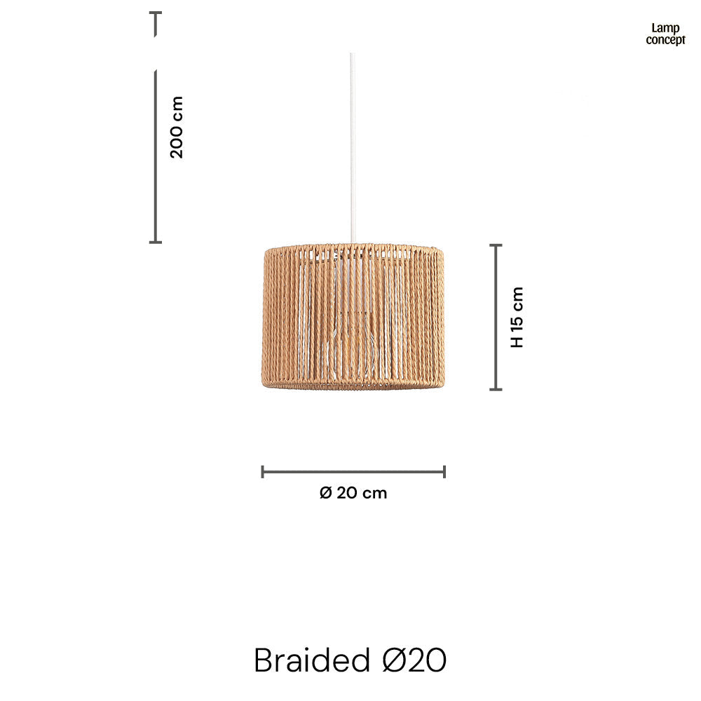 Braided Hanglamp Ø20