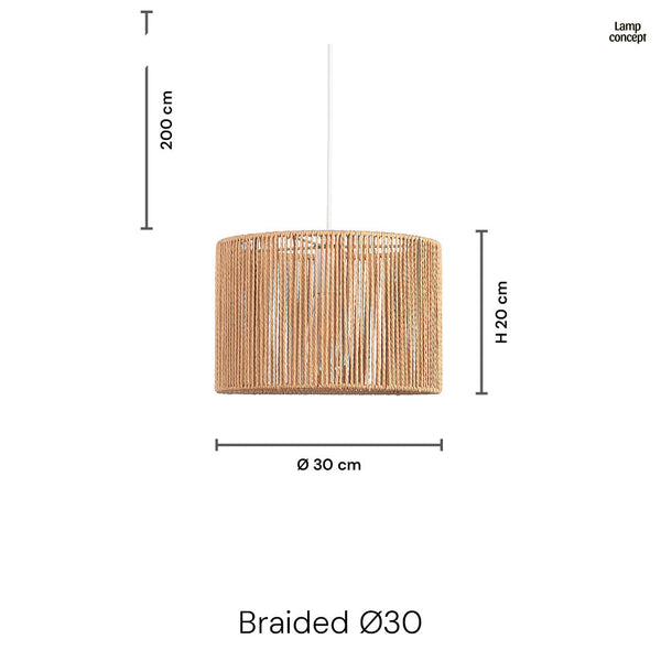 Braided Hanglamp Ø30
