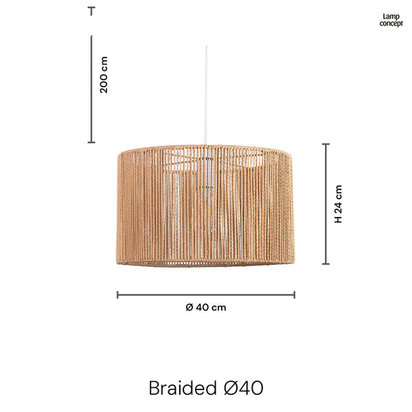 Braided Hanglamp Ø40